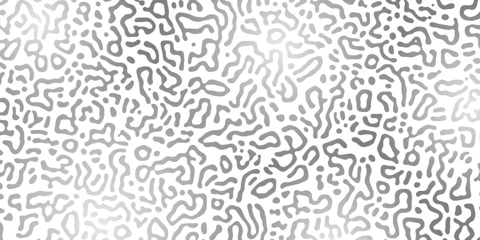 Generative algorithm psychedelic background. Reaction-diffusion or turing pat Stock Illustration