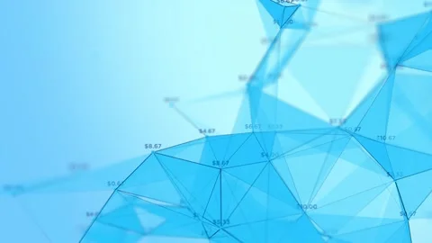 Generative Machine Learning Model and Digital Cyber Tech Background Stock Footage 335546787