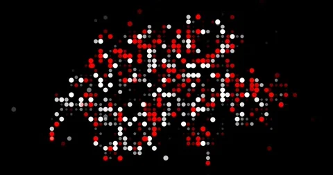 Generative Motion Builds Switzerland Territory Video stock 313592455