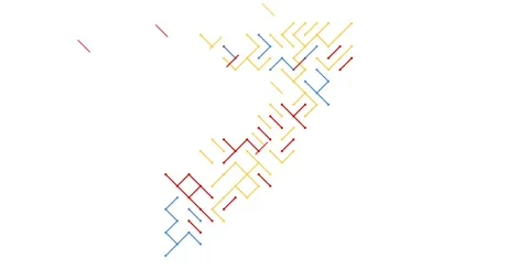 Generative Motion Diagonal Strips Build Somalia Country Map Video stock 327941542