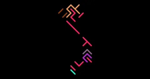 Generative Motion Diagonal Strips Build Viet Nam Country Map Video stock 328765419