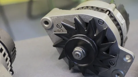 Generator for the car Stock Footage 90609705