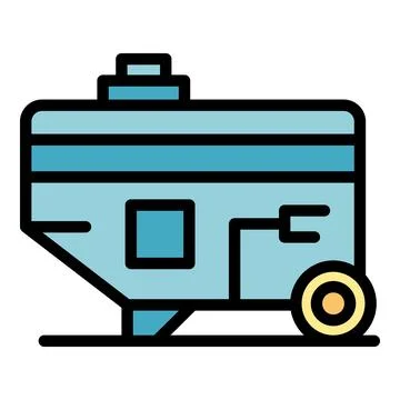 Generator energy icon vector flat イラスト素材
