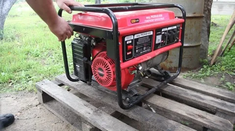 Generator Stock Footage 8622524