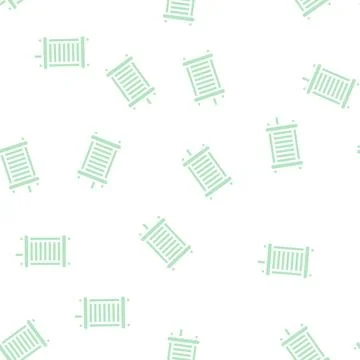 Generator hydrogen glyph vector seamless pattern Illustrazione stock