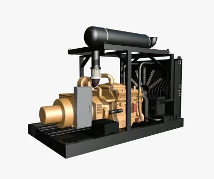 Generator Stock Illustration