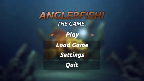 A generic 3D children's video game pause screen - Play Game Highlighted Stock Footage 83073269