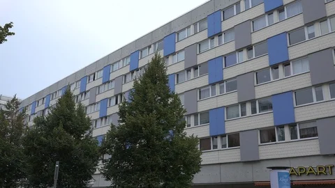 Generic apartment building Stock Footage 104454265