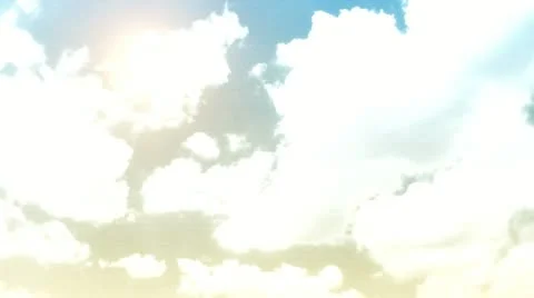 Generic artistic clouds television 12 Video stock 12339559