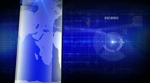 Generic background blue LOOP Vídeo Stock 47199283