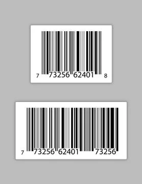 Generic bar codes illustration design イラスト素材