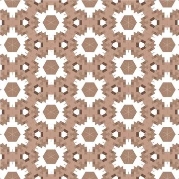 Generic Brown Pixel Geometric seamless backgrounds and textures abstract pa.. Stock Illustration
