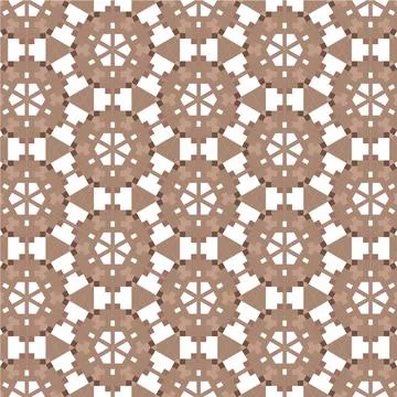 Generic Brown Pixel Geometric seamless backgrounds and textures abstract pa.. Stock Illustration