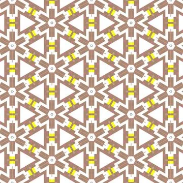 Generic Brown Pixel Geometric seamless backgrounds and textures abstract pa.. Stock Illustration