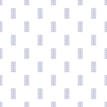 Generic building blocks creating a seamless pattern Stockillustratie