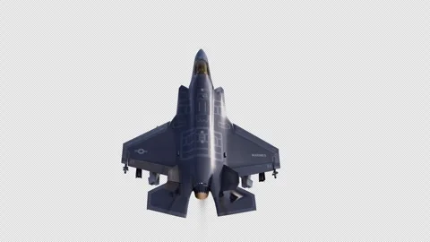 Generic Fighter Jet Fly Through with Alpha Channel 스톡 동영상 340779106