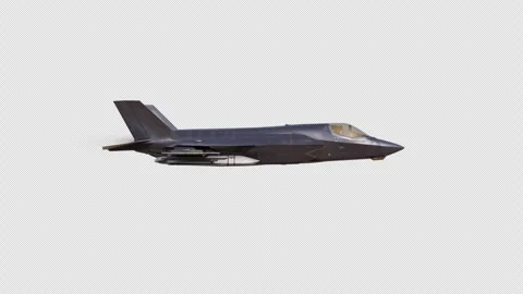 Generic Fighter Jet Fly Through with Alpha Channel 動画素材 340779597