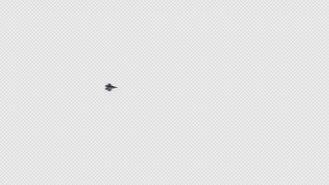 Generic Fighter Jet Fly Through with Alpha Channel Stock-Footage 340779804