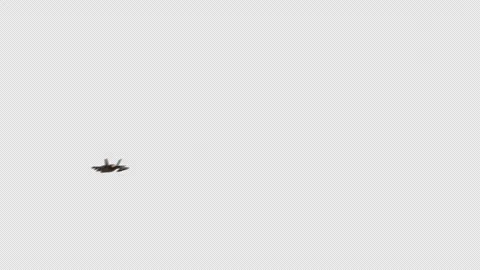 Generic Fighter Jet Fly Through with Alpha Channel 스톡 동영상 340779821