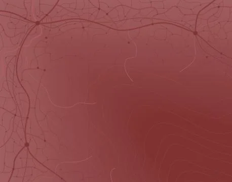 Generic map Illustrazione stock