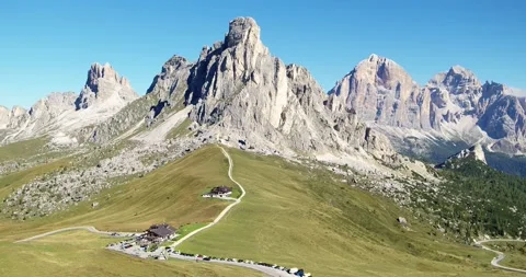 Generic Mountain Landscape, Outdoor activities and sports. Aerial Mountains 4K Stock Footage 149385203