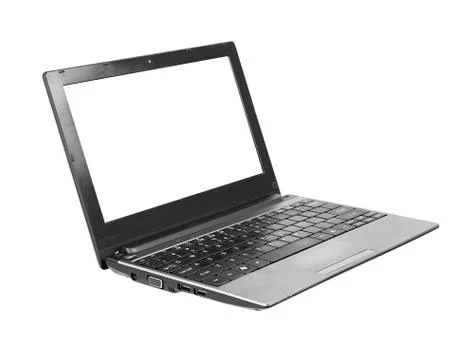 Generic netbook. Stock Photos