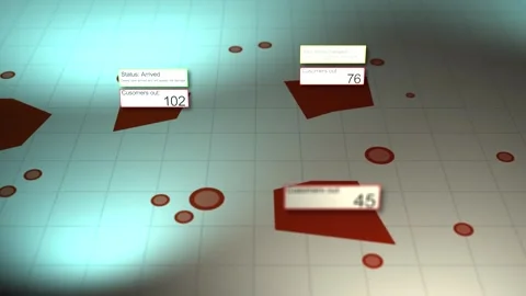 A Generic Outage Map from a Windstorm - Outages Resolved Видео 330979556