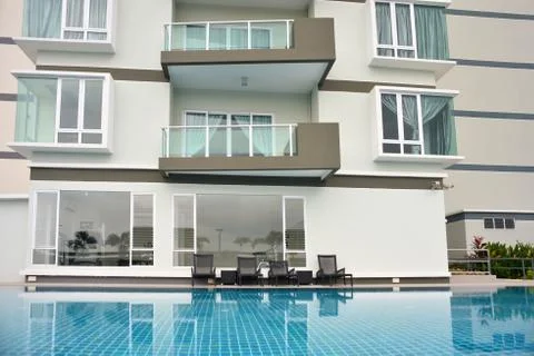 Generic Pictures of a Condominium Stock Photos