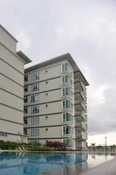 Generic Pictures of a Condominium Stock Photos