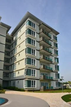 Generic Pictures of a Condominium Stock Photos