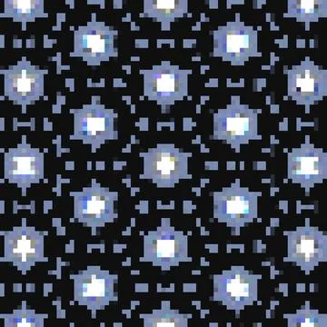 Generic pixel seamless backgrounds and textures abstract patterns pack for .. Stock Illustration