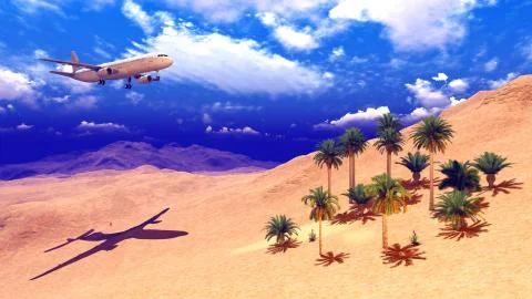 Generic plane Stock Illustration