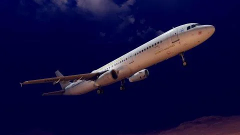 Generic plane Stock Illustration