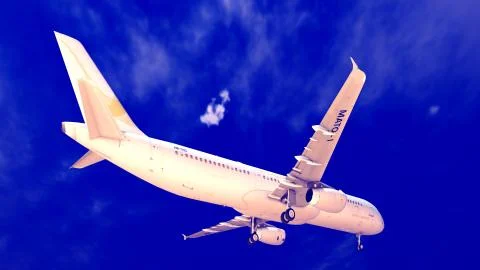 Generic plane Stock Illustration