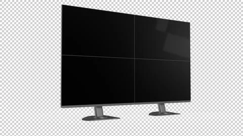 Generic Quad Display Stock Photos