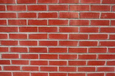 Generic red bricks wall Stock Photos