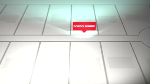 A Generic Residential Real Estate Interface Animation - Foreclosure Stock Footage 318565301