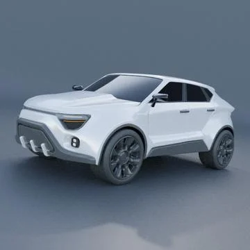 Generic suv concept ~ Modelo 3D #263238430 | Pond5