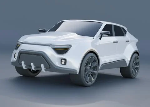 Generic suv concept Stock Illustration