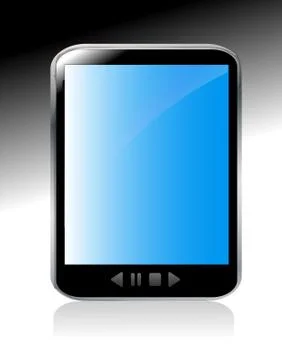 Generic tablet pc Stock Illustration