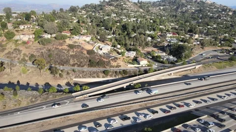 Generic Traffic on San Diego Freeways Stock Footage 205318032