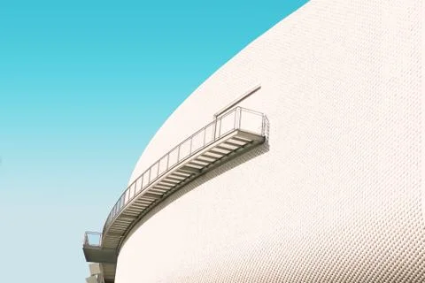 Generic urban building. Stock Photos
