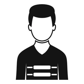 Generic user profile avatar icon with progress bars Illustrazione stock