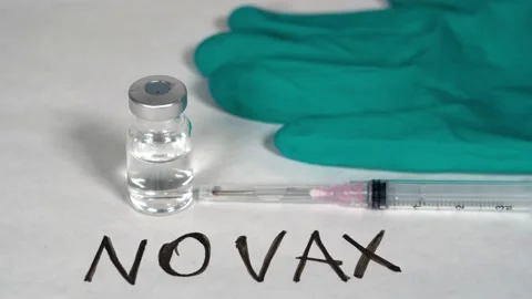 Generic vial without logo of vaccine against Covid-19 Coronavirus epidemic - vac Stock Footage 165353861