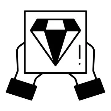 Generosity Dualtone Icon Stock Illustration