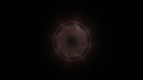 The Genesis pattern in the formation phase. Stock Footage 116467343