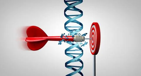 Genetic Breakthrough Stock Illustration