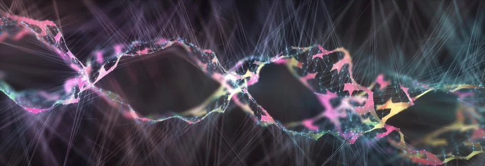 Genetic Code Abstract Concept Illustrazione stock