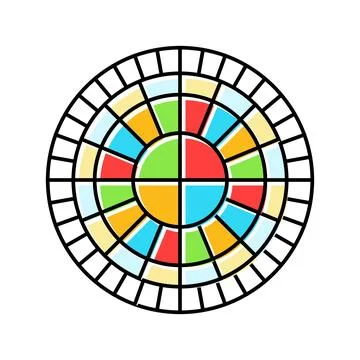 Genetic code genetic engineering color icon vector illustration Stock Illustration