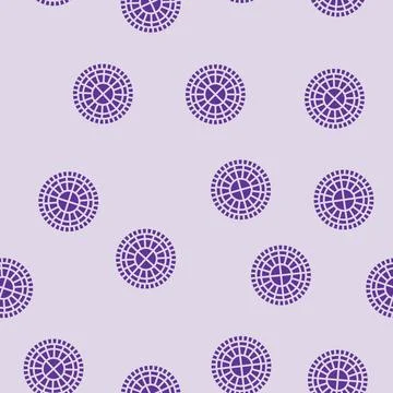 Genetic code genetic engineering glyph seamless pattern Illustrazione stock